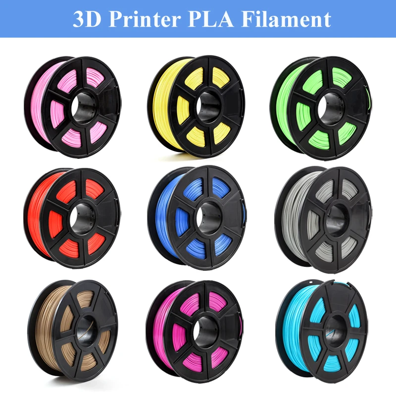 Creality PLA Filament 1.75mm 1KG Colorful Printing Material PLA Flexible Filament Temperature 180-230 For 3D Printer Accessories
Creality PLA Filament 1.75mm 1KG Colorful Printing Material PLA Flexible Filament Temperature 180-230 For 3D Printer Accessories