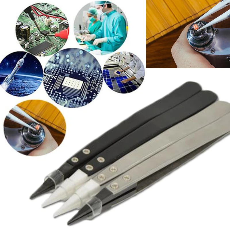 High Temperature Resistant Ceramic Tweezers Anticorrosion Tool High Quality Pincet pinzette Anti-static Heat Resistant
High Temperature Resistant Ceramic Tweezers Anticorrosion Tool High Quality Pincet pinzette Anti-static Heat Resistant