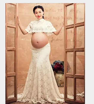 New Maternity Photo Props Lace Pregnant Dress Robe Grossesse Femme Maternity Clothes
New Maternity Photo Props Lace Pregnant Dress Robe Grossesse Femme Maternity Clothes