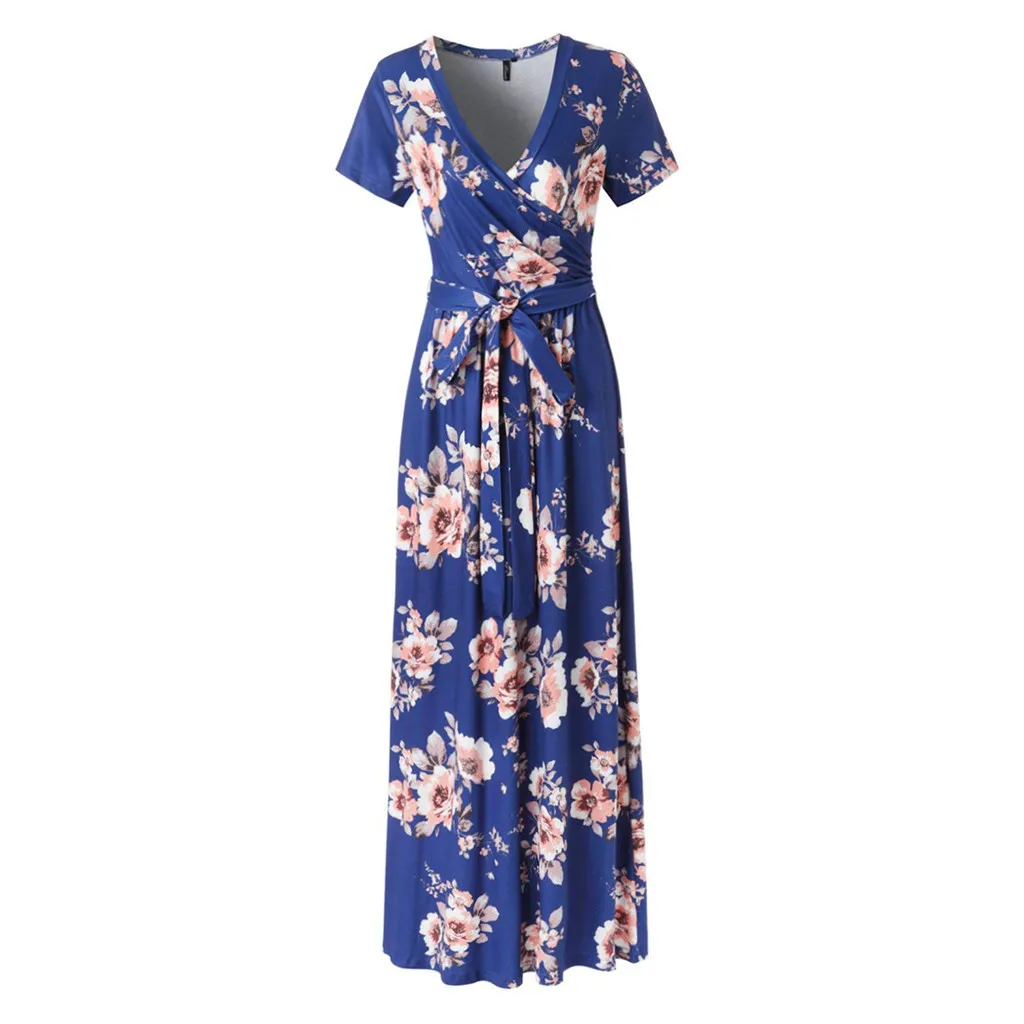 Summer women dress Sexy Short Sleeve V-Neck Flower Print Evening Party Prom Swing Long dresses party night dress women
Summer women dress Sexy Short Sleeve V-Neck Flower Print Evening Party Prom Swing Long dresses party night dress women