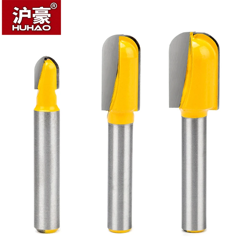 HUHAO 1pc 1/4" Lengthening Deep Round Bottom Woodworking Router Bits Round Slotting Milling Cutter For Woodworking Furniture
HUHAO 1pc 1/4" Lengthening Deep Round Bottom Woodworking Router Bits Round Slotting Milling Cutter For Woodworking Furniture