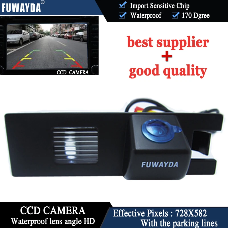 FUWAYDA CAR REAR VIEW REVERSE BACK COLOR CCD/WATERPROOF/170 DEGREE/NIGHT VISION CAMERA FOR OPEL Vectra/Astra/Zafira/Insignia
FUWAYDA CAR REAR VIEW REVERSE BACK COLOR CCD/WATERPROOF/170 DEGREE/NIGHT VISION CAMERA FOR OPEL Vectra/Astra/Zafira/Insignia