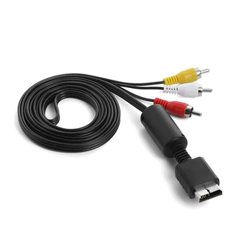 1.8m 6FT for SONY PS2 PS3 Audio Video AV Cable to 3 RCA For PlayStation SYSTEM Cable for Game Console TV Monitor 2020 new
1.8m 6FT for SONY PS2 PS3 Audio Video AV Cable to 3 RCA For PlayStation SYSTEM Cable for Game Console TV Monitor 2020 new