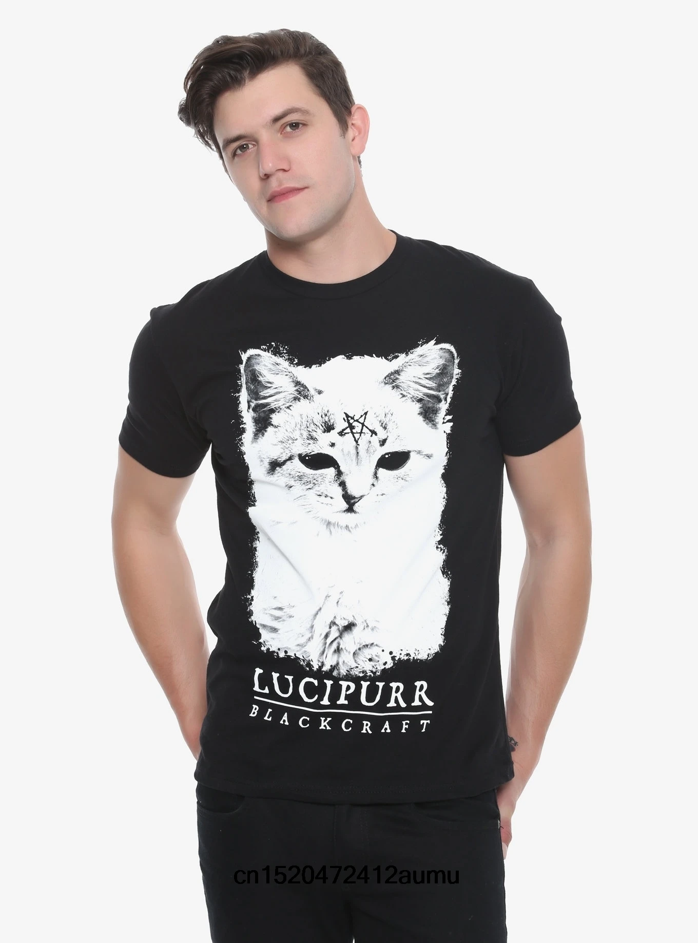 BLACKCRAFT LUCIPURR T-SHIRT HOT TOPIC EXCLUSIVE