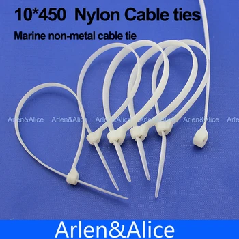 100pcs 10mm*450mm Nylon cable ties stainless steel plate locked for boat vessel with Marine non-metal tie
100pcs 10mm*450mm Nylon cable ties stainless steel plate locked for boat vessel with Marine non-metal tie