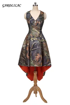 2017 New Orange Camouflage Bridesmaid Dresses Halter Camo Plus Size Hi-Lo Prom Dress Wedding Party Gown Maid of Honor
2017 New Orange Camouflage Bridesmaid Dresses Halter Camo Plus Size Hi-Lo Prom Dress Wedding Party Gown Maid of Honor