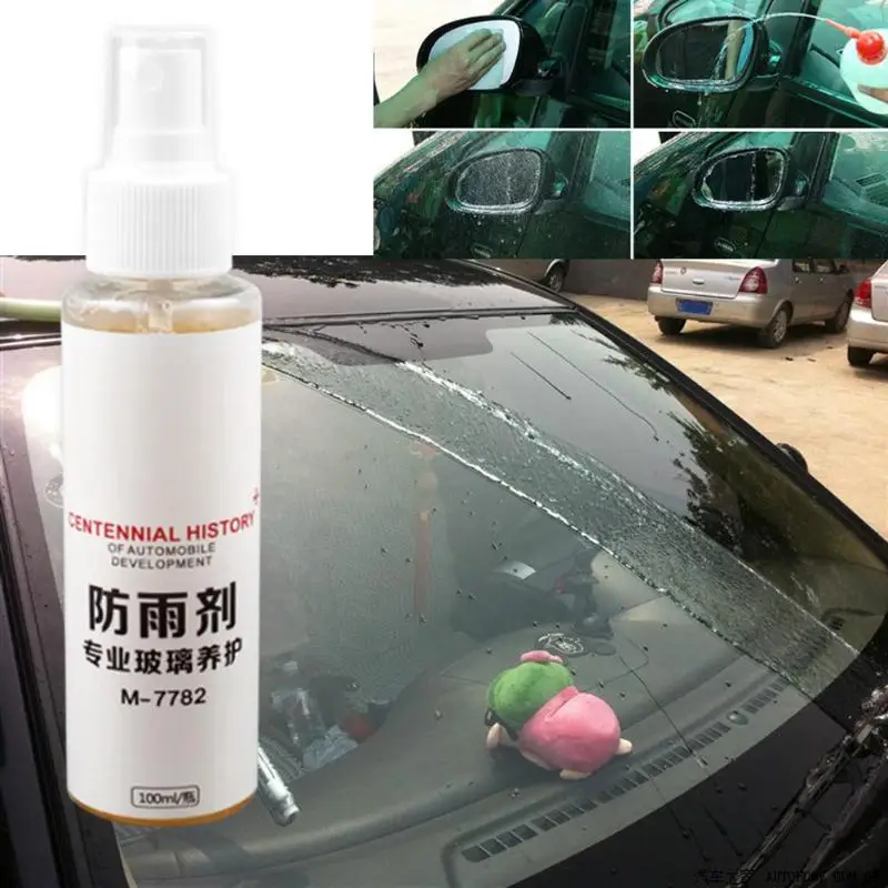 100ML Car Front Windshield Anti-Rain Agent Waterproof Rainproof Anit-fog Spray Car Rear-View Mirror Window Glass Coating TSLM1
100ML Car Front Windshield Anti-Rain Agent Waterproof Rainproof Anit-fog Spray Car Rear-View Mirror Window Glass Coating TSLM1