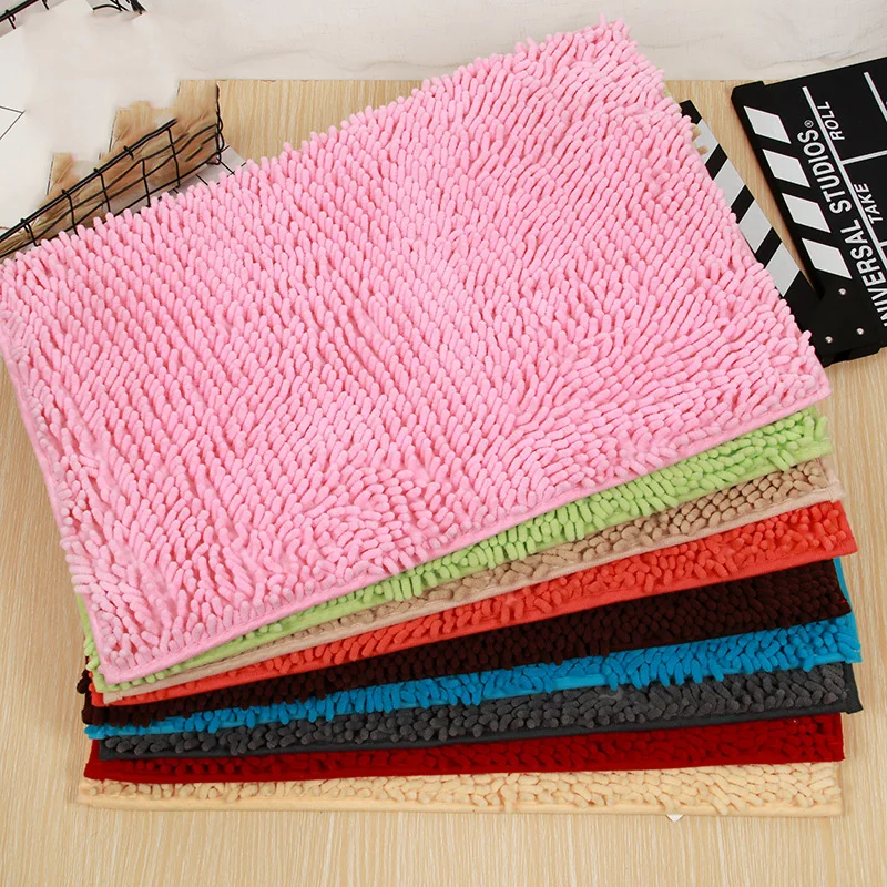 Soft Microfiber Bathroom Mat Shag Bath Rug Extra Absorbent And Comfortable Anti-slip Mats Machine-Washable
Soft Microfiber Bathroom Mat Shag Bath Rug Extra Absorbent And Comfortable Anti-slip Mats Machine-Washable
