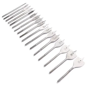 Woodworking flat drill 6-38 flat drill set wood reaming drill flat drill Steel Cutter Carpenter Tool Woodworking Tool 17Pcs/set
Woodworking flat drill 6-38 flat drill set wood reaming drill flat drill Steel Cutter Carpenter Tool Woodworking Tool 17Pcs/set