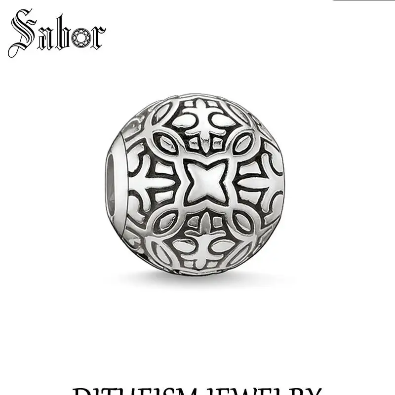 accessories DIY Beads Arabesque Charm 2019 New Fashion Silver Jewelry Gift Women Men Boy Girl Fit Bracelets Necklace Choker mens
accessories DIY Beads Arabesque Charm 2019 New Fashion Silver Jewelry Gift Women Men Boy Girl Fit Bracelets Necklace Choker mens