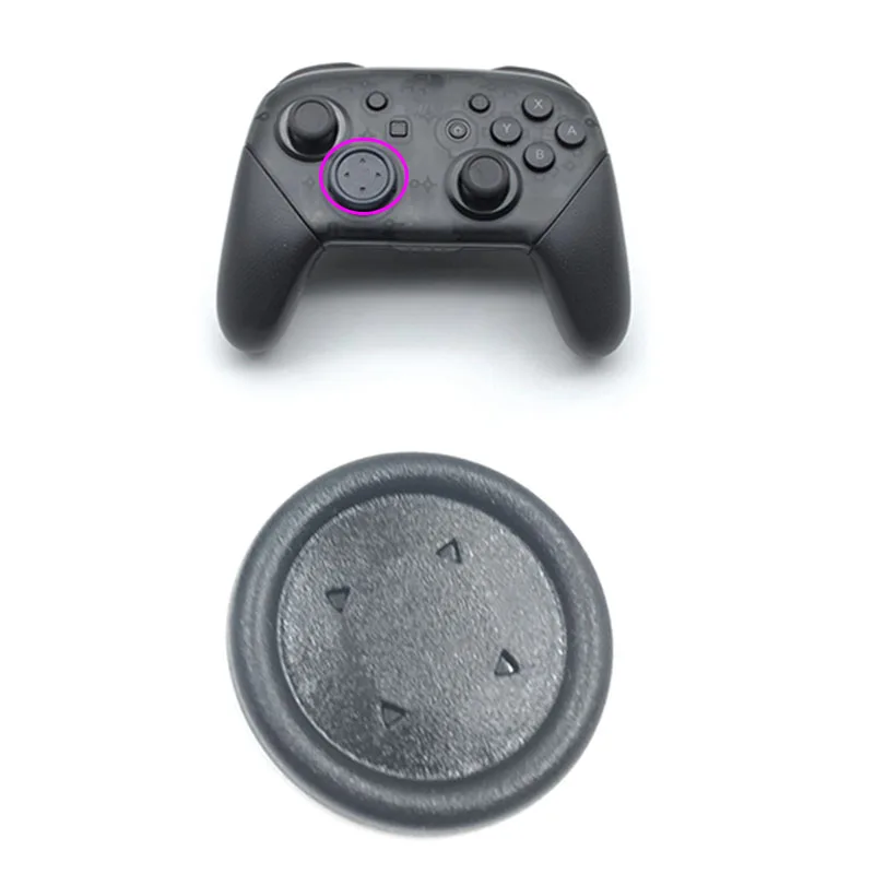 Для контроллера Nintendo Switch NS Pro съемная круглая кнопка Dpad направление плоская D