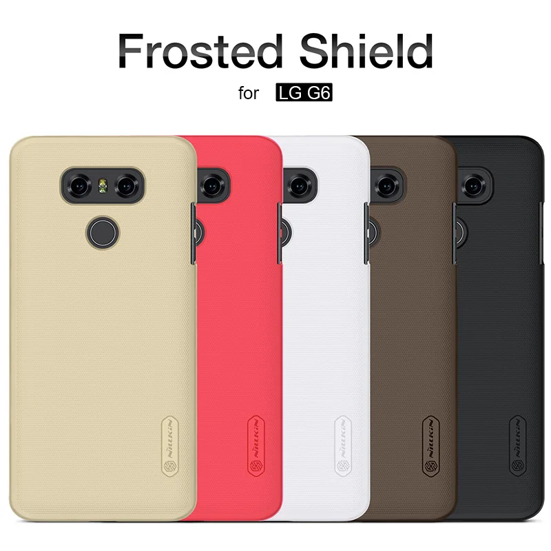 

for LG G6 Case 5.7" Nillkin Super Frosted Shield Plain Shockproof Matte Capa Hard Back PC Cover Case for LG G6 Nilkin Phone Case