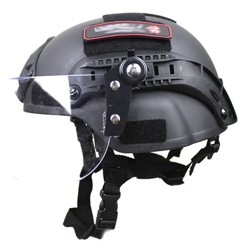 Airsoft Swat Helmet Combat Mich 2000 Helmet with Clear Visor Protective Goggles Outdoor Sports Skate Hunting
Airsoft Swat Helmet Combat Mich 2000 Helmet with Clear Visor Protective Goggles Outdoor Sports Skate Hunting