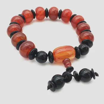 Fashionable joker 14MM natural noxy Bead bracelet 2pcs Bungee cord Men and women
Fashionable joker 14MM natural noxy Bead bracelet 2pcs Bungee cord Men and women