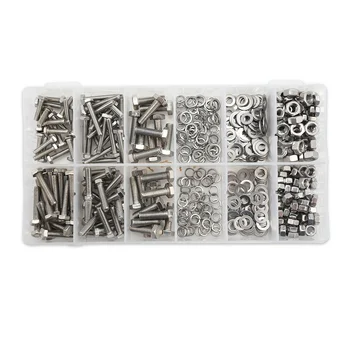 Stainless Steel Metric Hex Bolts Head Cap Hexagon Socket Nut Screw with Elastic Washer
Stainless Steel Metric Hex Bolts Head Cap Hexagon Socket Nut Screw with Elastic Washer