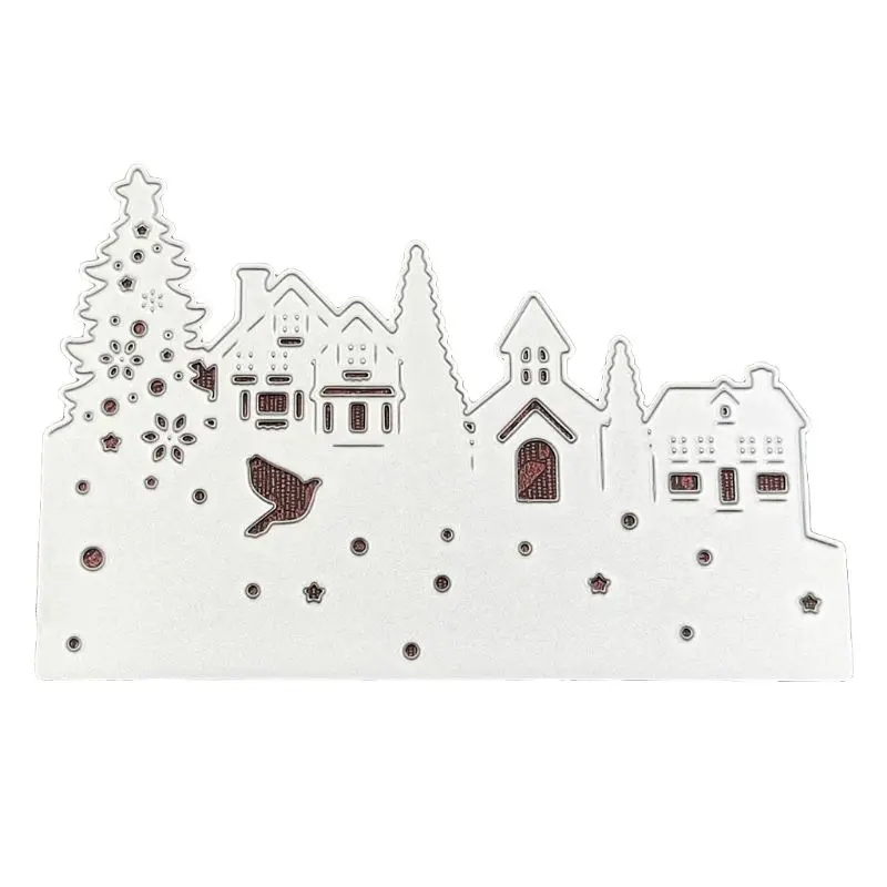 Carbon Steel Christmas Style Tree House Pattern Cutting Die Embossing Stencil Mold For DIY Paper Art Handcraft Scrapbook Card
Carbon Steel Christmas Style Tree House Pattern Cutting Die Embossing Stencil Mold For DIY Paper Art Handcraft Scrapbook Card