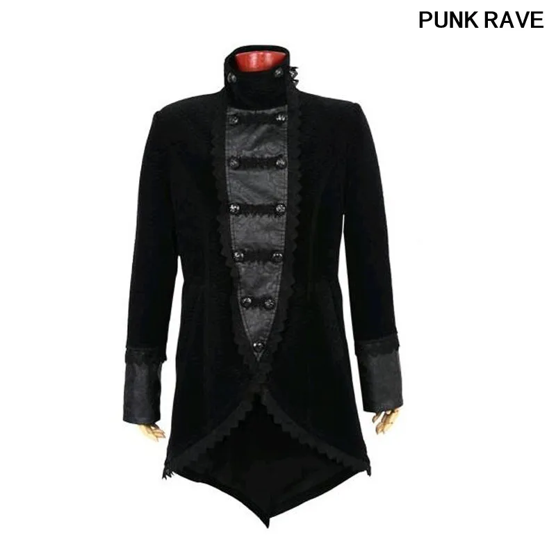Gothic flocking cotton double dreasted men coat fashion embroidery lace and buttons decoration noble long jacket PUNK RAVE Y-546
Gothic flocking cotton double dreasted men coat fashion embroidery lace and buttons decoration noble long jacket PUNK RAVE Y-546