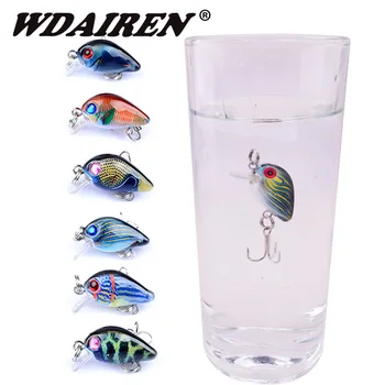 1Pcs Crank Hard Bionic lure 3D fish Eyes Painted bait Wobblers Swim Fishing Tackle 30mm 2g 6 Colors sinking Fishing lures WD-462
1Pcs Crank Hard Bionic lure 3D fish Eyes Painted bait Wobblers Swim Fishing Tackle 30mm 2g 6 Colors sinking Fishing lures WD-462