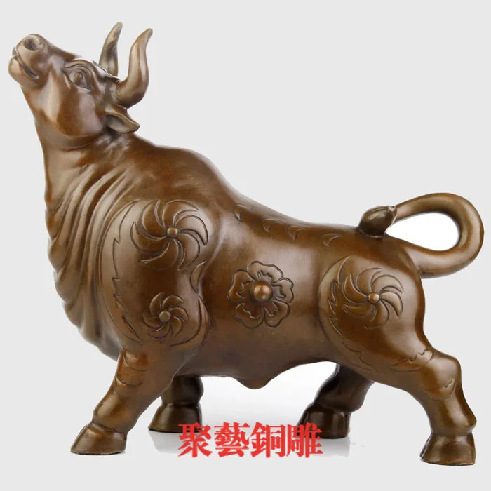 Copper cattle decoration lucky cow cattle feng shui decoration crafts taurus Bronze statue copper
Copper cattle decoration lucky cow cattle feng shui decoration crafts taurus Bronze statue copper