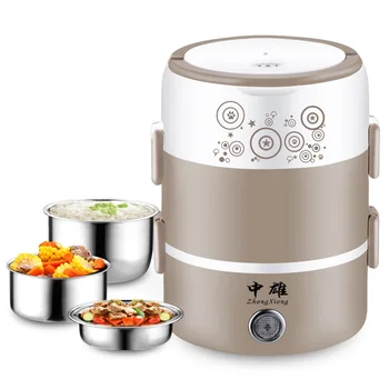 220V Automatic Electric Lunch Heating Box Pot Food Warmer 2/3 Layer Available Stainless Steel Inner Rice Cooker EU/AU/UK/US
220V Automatic Electric Lunch Heating Box Pot Food Warmer 2/3 Layer Available Stainless Steel Inner Rice Cooker EU/AU/UK/US