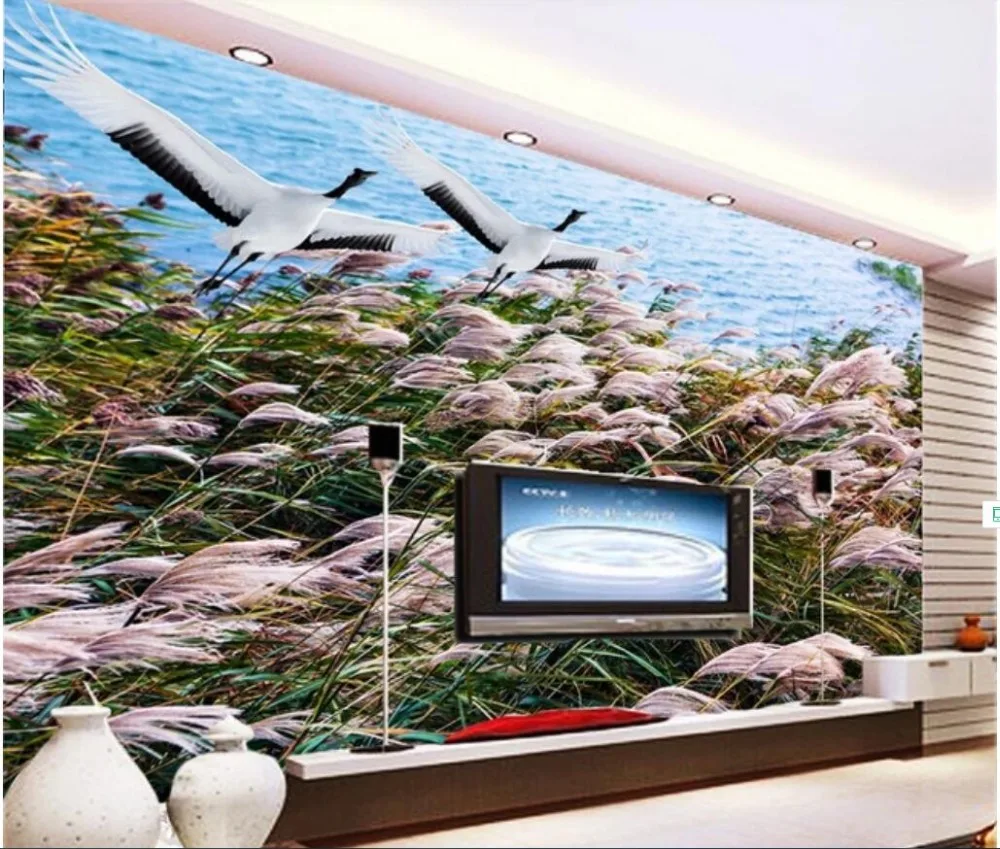 3d wallpaper custom photo mural on the wall Lake reed egret landscape home decor background living room wallpaper for walls 3 d
3d wallpaper custom photo mural on the wall Lake reed egret landscape home decor background living room wallpaper for walls 3 d