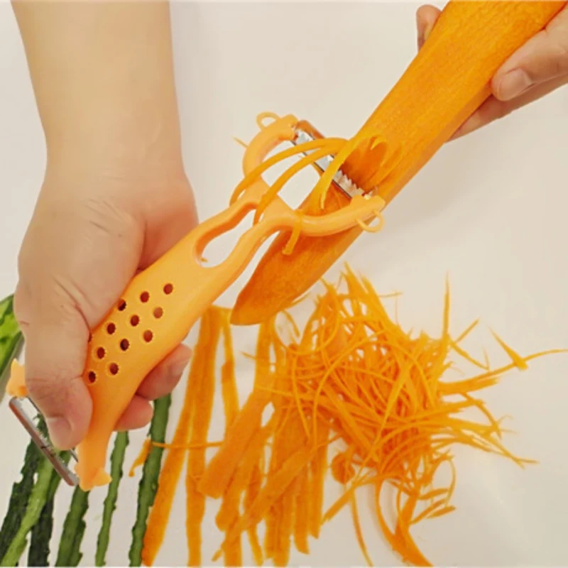 1pcs Stainless Steel Carrot Potato Fruit Peeler Durable Razor Sharp Blade Shredder Slicer Julienne Peeler Kitchen Tools Gadgets
1pcs Stainless Steel Carrot Potato Fruit Peeler Durable Razor Sharp Blade Shredder Slicer Julienne Peeler Kitchen Tools Gadgets