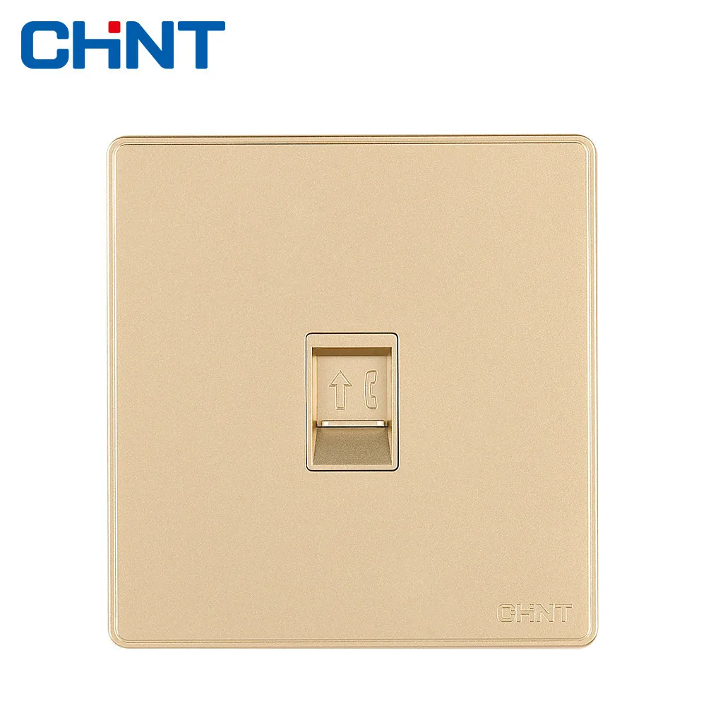 CHINT Telephone Wire Connector Wall Switch Socket NEW2D One Lian Four Core Telephone Socket
CHINT Telephone Wire Connector Wall Switch Socket NEW2D One Lian Four Core Telephone Socket