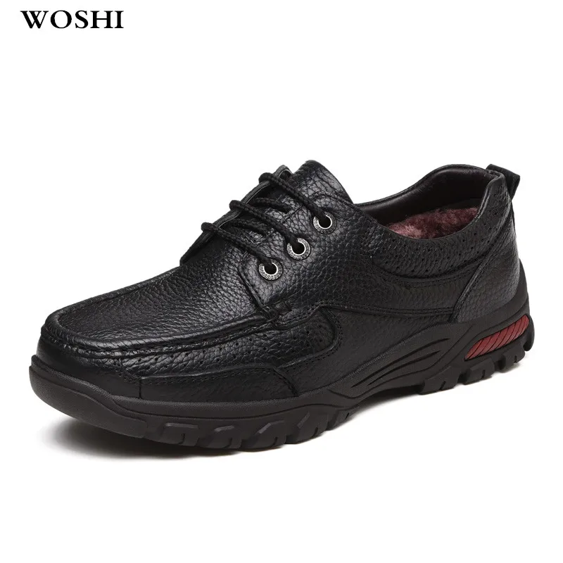 Plus size 12 13 Fashion High Quqlity with fur Men winter father Shoes Outdoor ola men Genuine Leather keep warm Casual Shoes w4
Plus size 12 13 Fashion High Quqlity with fur Men winter father Shoes Outdoor ola men Genuine Leather keep warm Casual Shoes w4