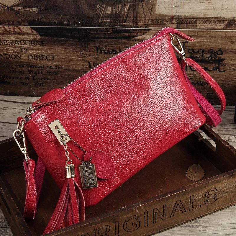 Woman beautiful Fashion Genuine Leather tassel bags Casual Girl Small Shoulder Bags Messenger Bag
Woman beautiful Fashion Genuine Leather tassel bags Casual Girl Small Shoulder Bags Messenger Bag