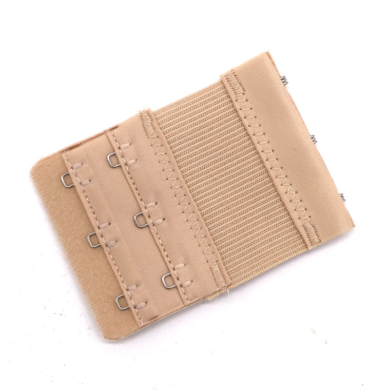 6Pcs Soft Elastic Bra Extender 3 Hook 2 Row Women Lady Bra Extension Bra Clasps Lenghten Intimates Black White Skin Color
6Pcs Soft Elastic Bra Extender 3 Hook 2 Row Women Lady Bra Extension Bra Clasps Lenghten Intimates Black White Skin Color