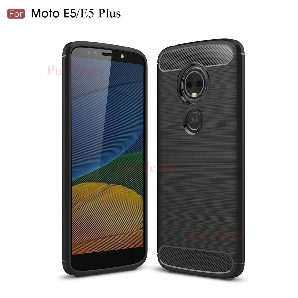 Case For Motorola MOTO E5 E 5 XT1944 Cell Luxury Soft Silicon Brushed Style back Cover For Motorola Moto E5 E 5 Plus XT1924-4
Case For Motorola MOTO E5 E 5 XT1944 Cell Luxury Soft Silicon Brushed Style back Cover For Motorola Moto E5 E 5 Plus XT1924-4