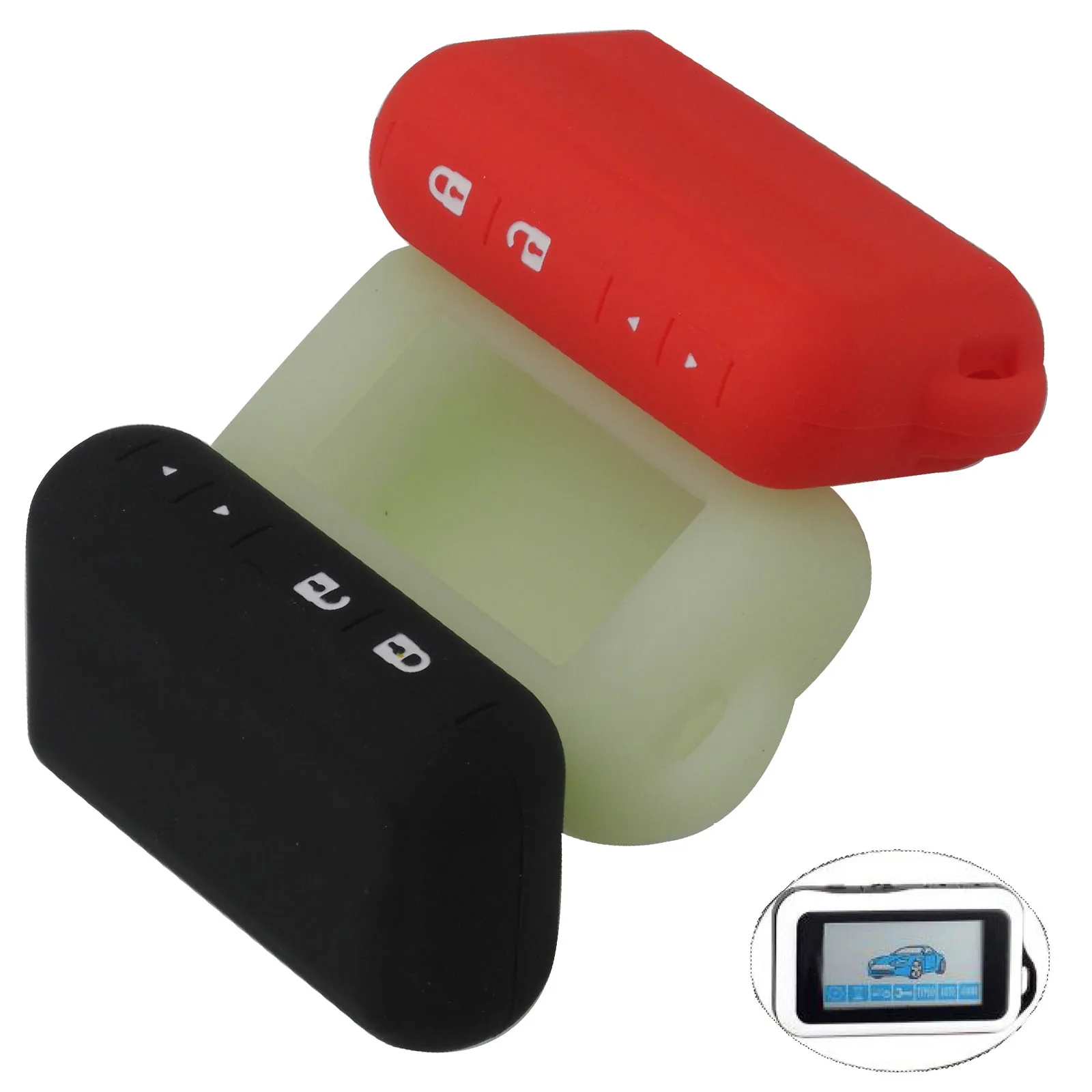 jingyuqin Silicone Case Key Cover For Starline E90 E63 E91 E61 E95 E66 E60 LCD Two Way Car Alarm Remote CaseKeychain Transmitter
jingyuqin Silicone Case Key Cover For Starline E90 E63 E91 E61 E95 E66 E60 LCD Two Way Car Alarm Remote CaseKeychain Transmitter