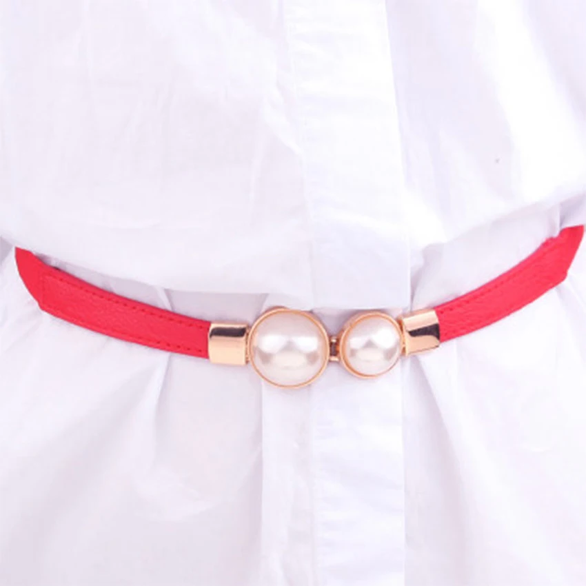 Fashion Pearl PU Leather Belts Women Solid Elegant Faux Leather Elastic Belt Decoration Dress Jean Accessories Classic Wild Belt
Fashion Pearl PU Leather Belts Women Solid Elegant Faux Leather Elastic Belt Decoration Dress Jean Accessories Classic Wild Belt