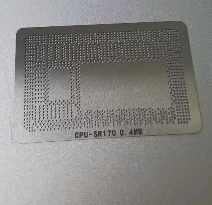 I5 I7 SR170 SR244 SR16Y SR16Q SR16Z SR16M SR18A SR1EN SR1ED SR1EK BGA Stencil Template 0.4MM
I5 I7 SR170 SR244 SR16Y SR16Q SR16Z SR16M SR18A SR1EN SR1ED SR1EK BGA Stencil Template 0.4MM