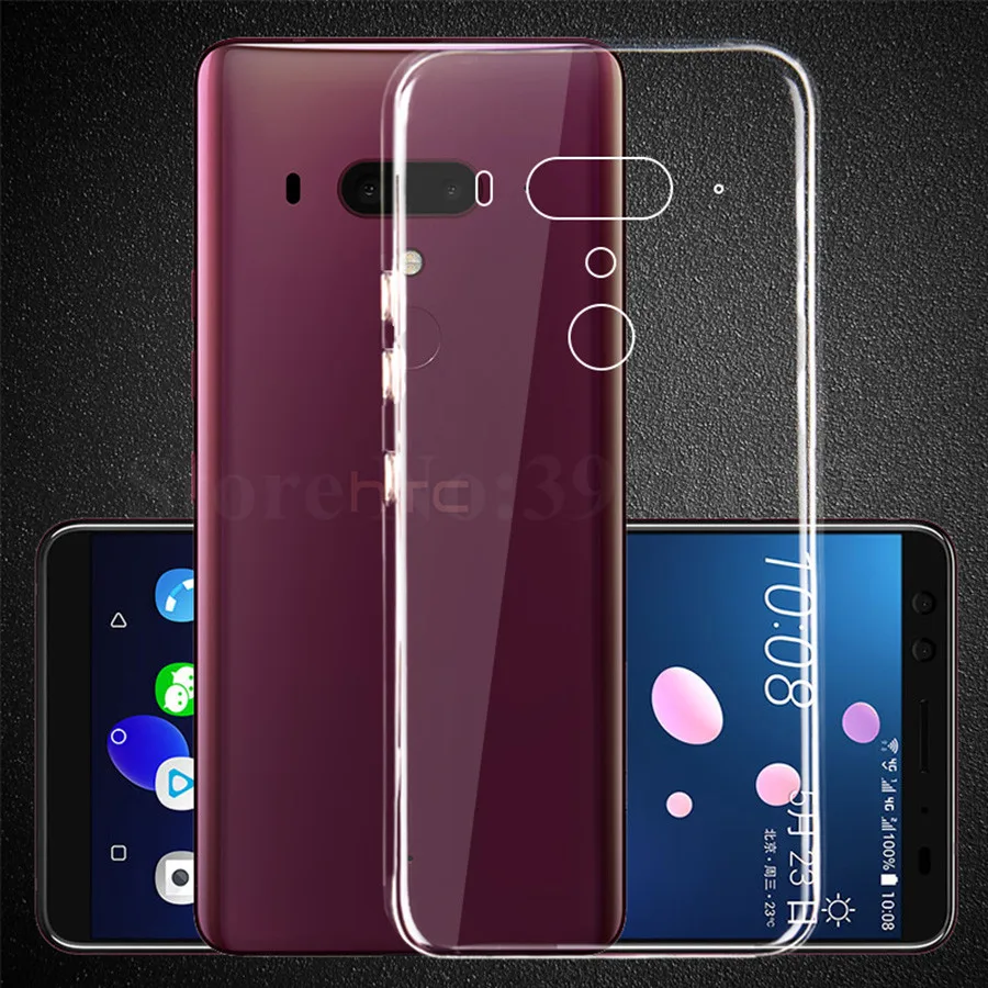 CIAXY For HTC U12 Plus Flexible Case HTC U12 Plus Transparent Silicone Soft TPU Phone 6.0" Case For HTC U12 Plus U12Plus U12+
CIAXY For HTC U12 Plus Flexible Case HTC U12 Plus Transparent Silicone Soft TPU Phone 6.0" Case For HTC U12 Plus U12Plus U12+