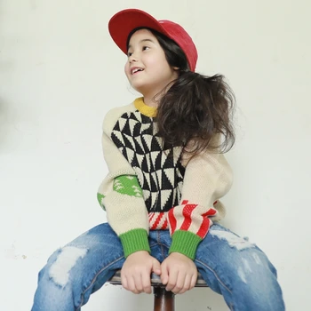Children's pullover Teenager Boys Sweaters Rhombus knit Sweaters O-Neck Children's clothing for boys Pullover for Baby Boy 5-15Y
Children's pullover Teenager Boys Sweaters Rhombus knit Sweaters O-Neck Children's clothing for boys Pullover for Baby Boy 5-15Y