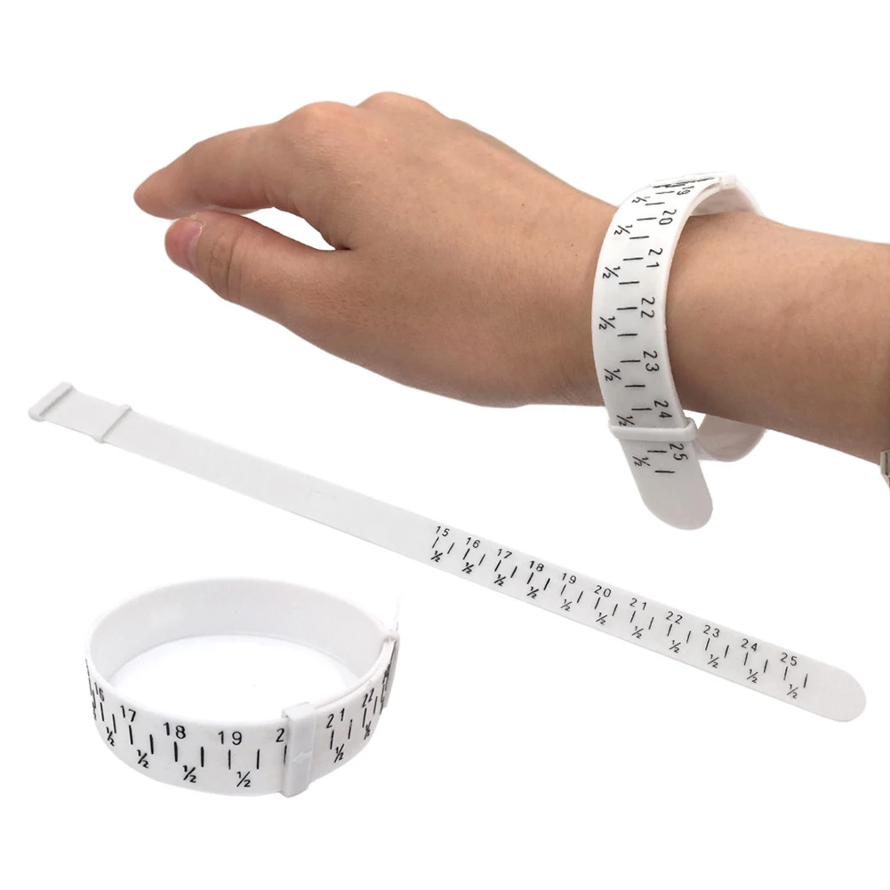 Measurement Precise Jewelry Making Wrist Measuring Tool Circle Shape Standard Bracelet Ruler Practical Portable Compact Craft
Measurement Precise Jewelry Making Wrist Measuring Tool Circle Shape Standard Bracelet Ruler Practical Portable Compact Craft