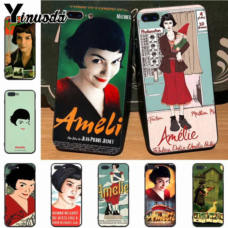 Yinuoda Amelie poster classic France movie Pattern Style Luxury Shell Case for Apple iPhone 8 7 6 6S Plus X 5S 11pro SE 5C case
Yinuoda Amelie poster classic France movie Pattern Style Luxury Shell Case for Apple iPhone 8 7 6 6S Plus X 5S 11pro SE 5C case