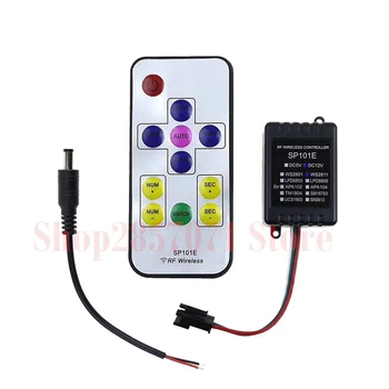 DC12V RF Wireless RGB LED Controller 11 keys WS2811 Digital led pixel module strip SP101E
DC12V RF Wireless RGB LED Controller 11 keys WS2811 Digital led pixel module strip SP101E
