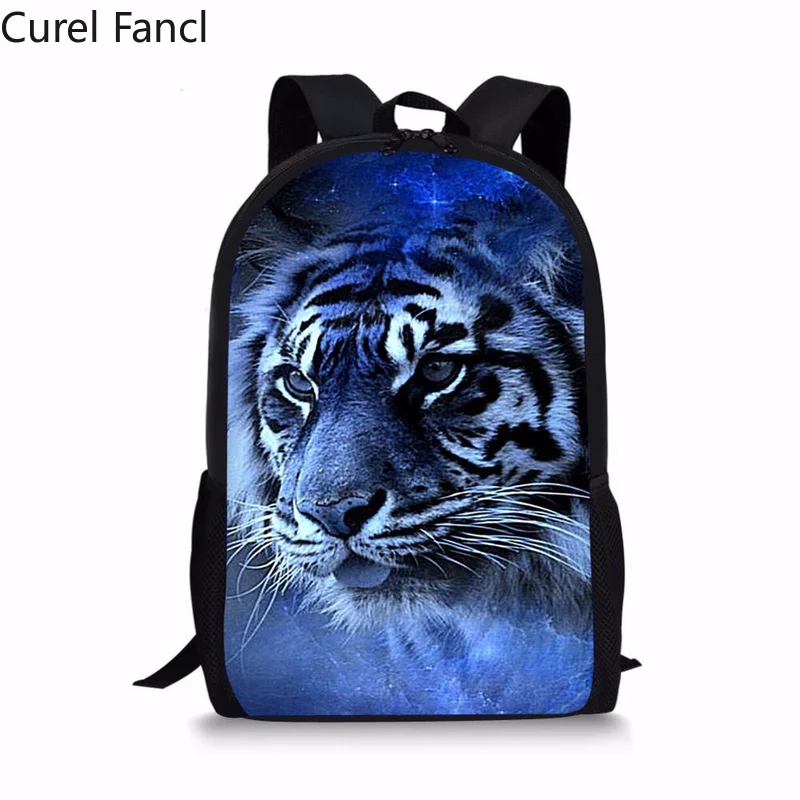 Новинка 2020 хит продаж школьные сумки с принтом волка для детей крутые Mochila Infantil