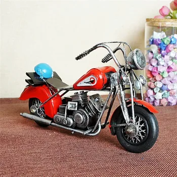 Metal Motorcycle Model Figurines Metal Crafts Decoration Ornaments Creative Practical Miniature Home Furnishing Articles
Metal Motorcycle Model Figurines Metal Crafts Decoration Ornaments Creative Practical Miniature Home Furnishing Articles