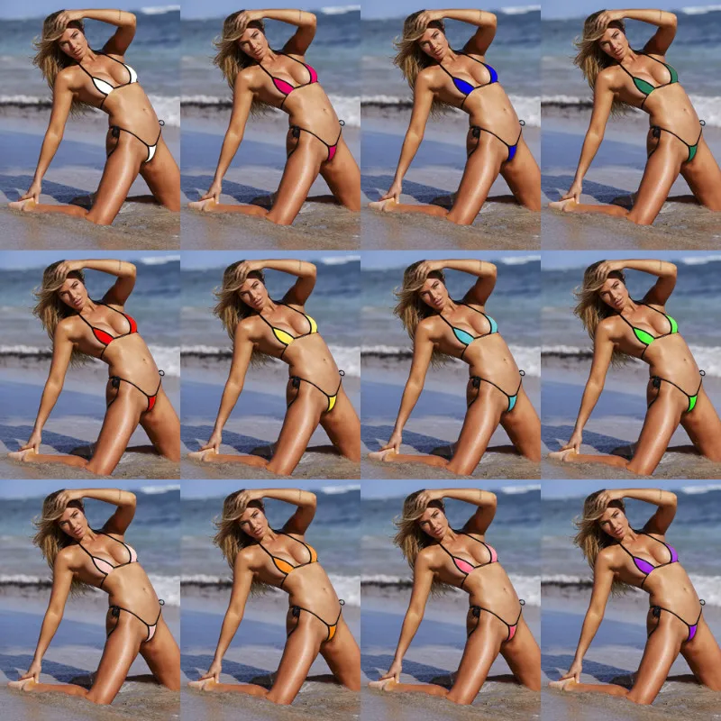 New Arrival Bikinis Suits Women Swimwear Low Waist Bikini Set Swimsuit Swimwears Sexy Biquini Female Brazilian Bikini Set
New Arrival Bikinis Suits Women Swimwear Low Waist Bikini Set Swimsuit Swimwears Sexy Biquini Female Brazilian Bikini Set