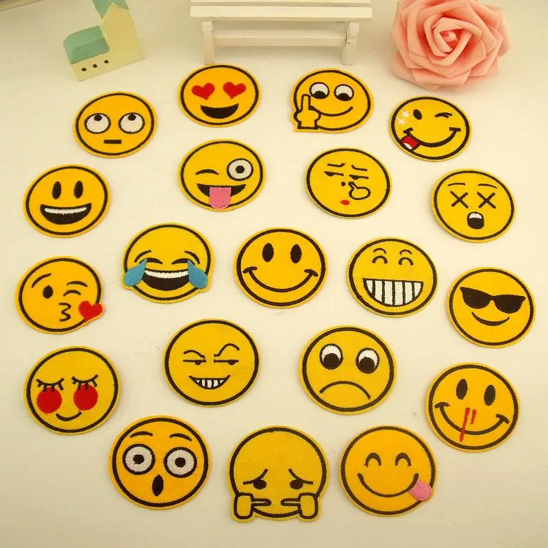 Emoji emoticons cartoon patch child patch cloth clothes pants diy fashion repair applique embroidery smiley
Emoji emoticons cartoon patch child patch cloth clothes pants diy fashion repair applique embroidery smiley