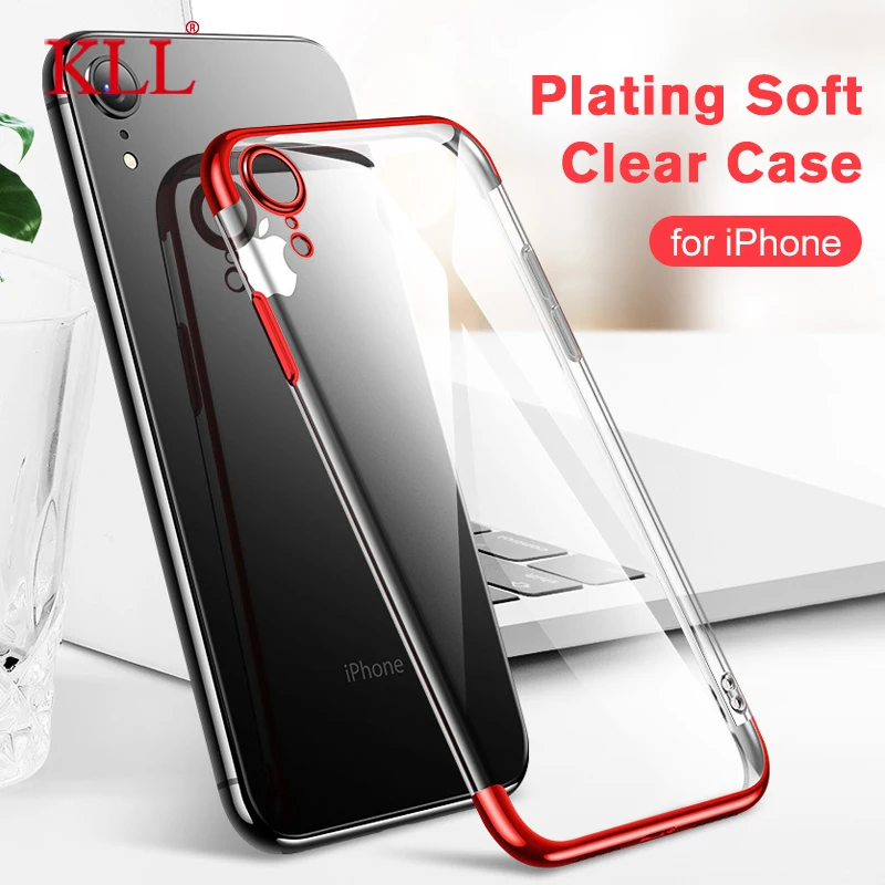 Luxury Plating Soft TPU Silicone Case for iPhone X XS MAX XR Protective Phone Clear Cover for iPhone 6 6S 7 8 Plus Back Cases
Luxury Plating Soft TPU Silicone Case for iPhone X XS MAX XR Protective Phone Clear Cover for iPhone 6 6S 7 8 Plus Back Cases