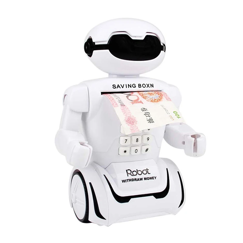 Electronic Piggy Bank Safe Cash box Robot Music Saving Money Box Coin Bank Coin Box Desk Lamp For Children Toy Alcancia
Electronic Piggy Bank Safe Cash box Robot Music Saving Money Box Coin Bank Coin Box Desk Lamp For Children Toy Alcancia