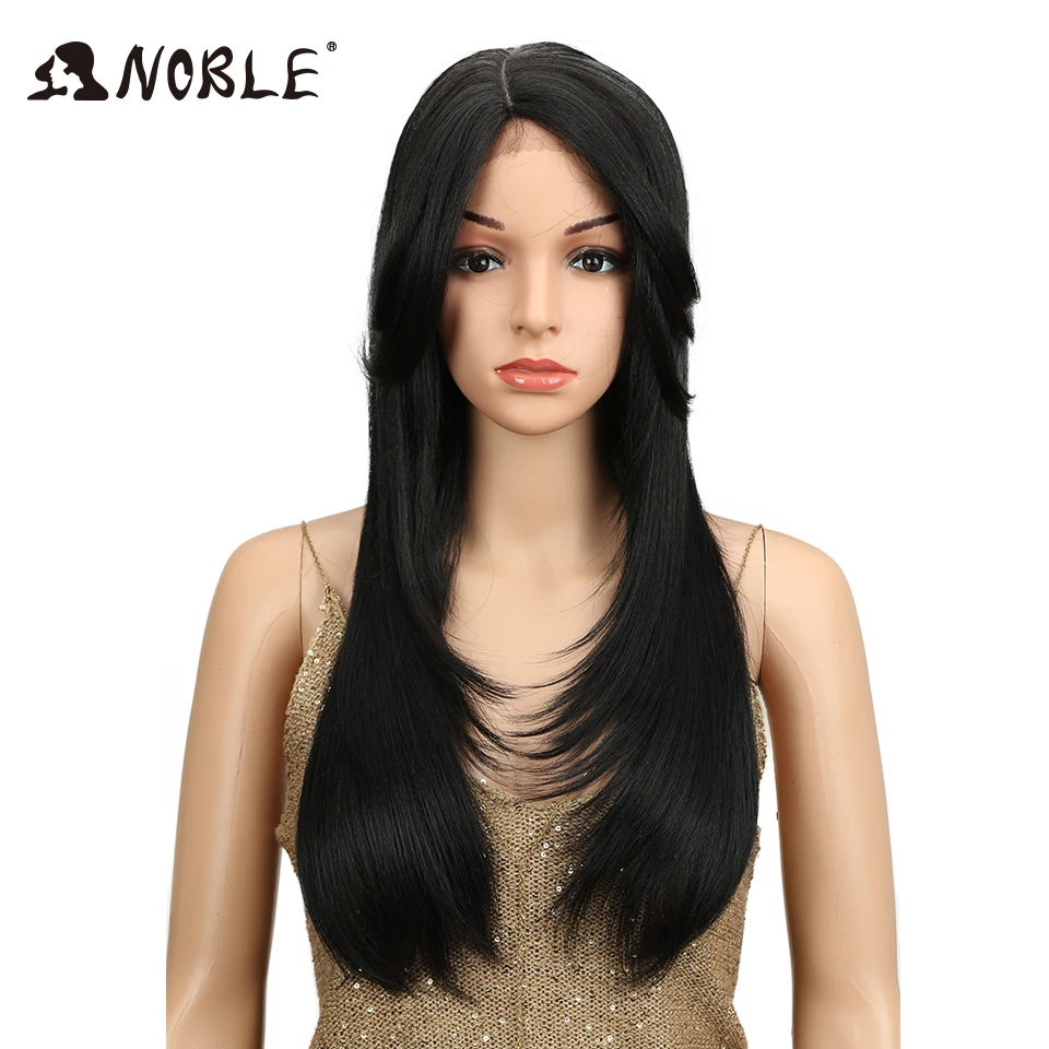Noble 24" Long Straight Wig High Temperature Fiber Side Part 1.5*13.5 Inches Synthetic Lace Front Wig For Natural Daily Cosplay
Noble 24" Long Straight Wig High Temperature Fiber Side Part 1.5*13.5 Inches Synthetic Lace Front Wig For Natural Daily Cosplay