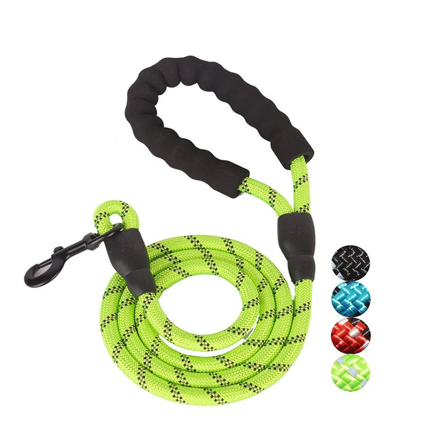 Large Dog leash 2m 1.5m Reflective Big Dog Lead Harness Walking Pet Collar Traction Round Mountain Climbing nylon Rope Dog belt
Large Dog leash 2m 1.5m Reflective Big Dog Lead Harness Walking Pet Collar Traction Round Mountain Climbing nylon Rope Dog belt