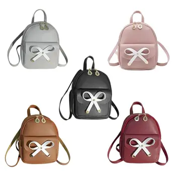 Fashion New PU Leather Girls Bowknot Mini Backpack School Backpack Women Casual Daypack Cute Shoulder Crossbody Bag Rucksack
Fashion New PU Leather Girls Bowknot Mini Backpack School Backpack Women Casual Daypack Cute Shoulder Crossbody Bag Rucksack