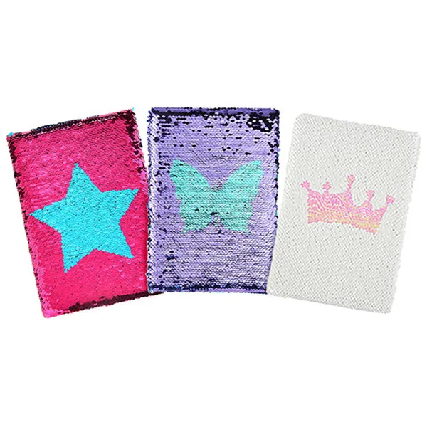 Glitter Reversible Sequin Notebook Journal Office Notepad School Diary Birthday Gifts for Women Girls
Glitter Reversible Sequin Notebook Journal Office Notepad School Diary Birthday Gifts for Women Girls