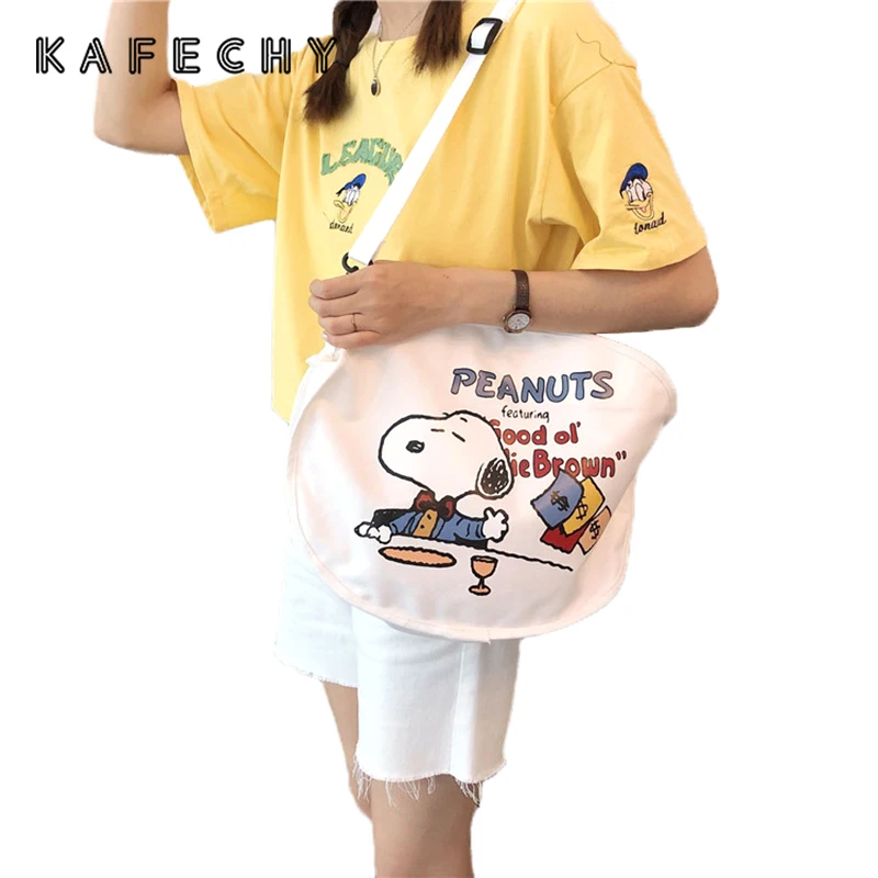 Korean Style Cute Cartoon Dog Shoulder Bag Women Canvas Handbags Large Capacity Messenger Bag Casual Eco Shopping Crossbody Bags
Korean Style Cute Cartoon Dog Shoulder Bag Women Canvas Handbags Large Capacity Messenger Bag Casual Eco Shopping Crossbody Bags